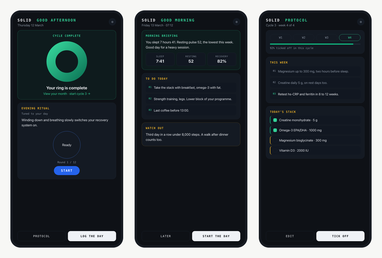 Solid Protocol, the app